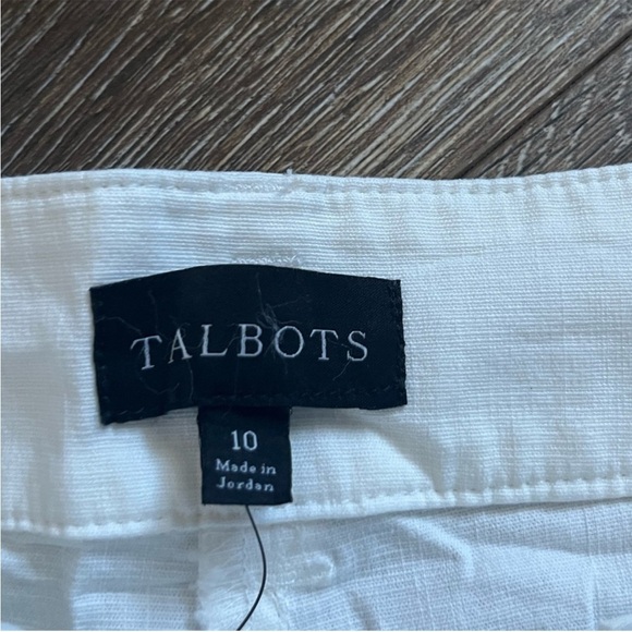 Talbots Stylish Rope Belt Shorts - Picture 6 of 8